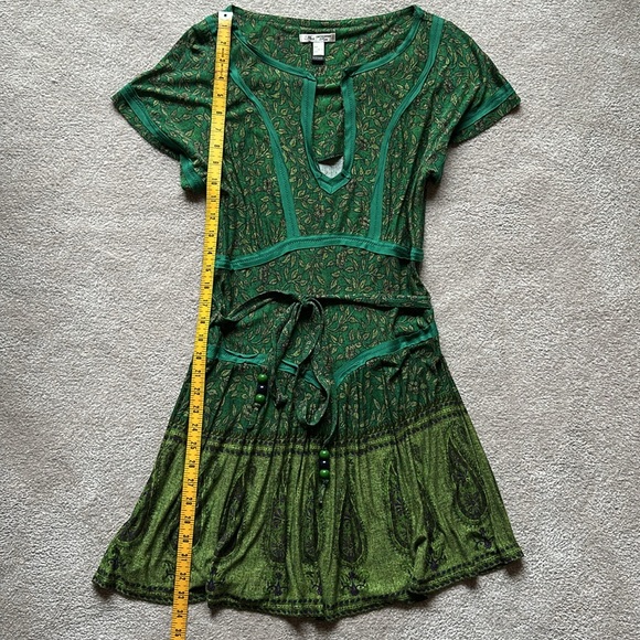 Mango Green Floral Dress - Picture 2 of 4